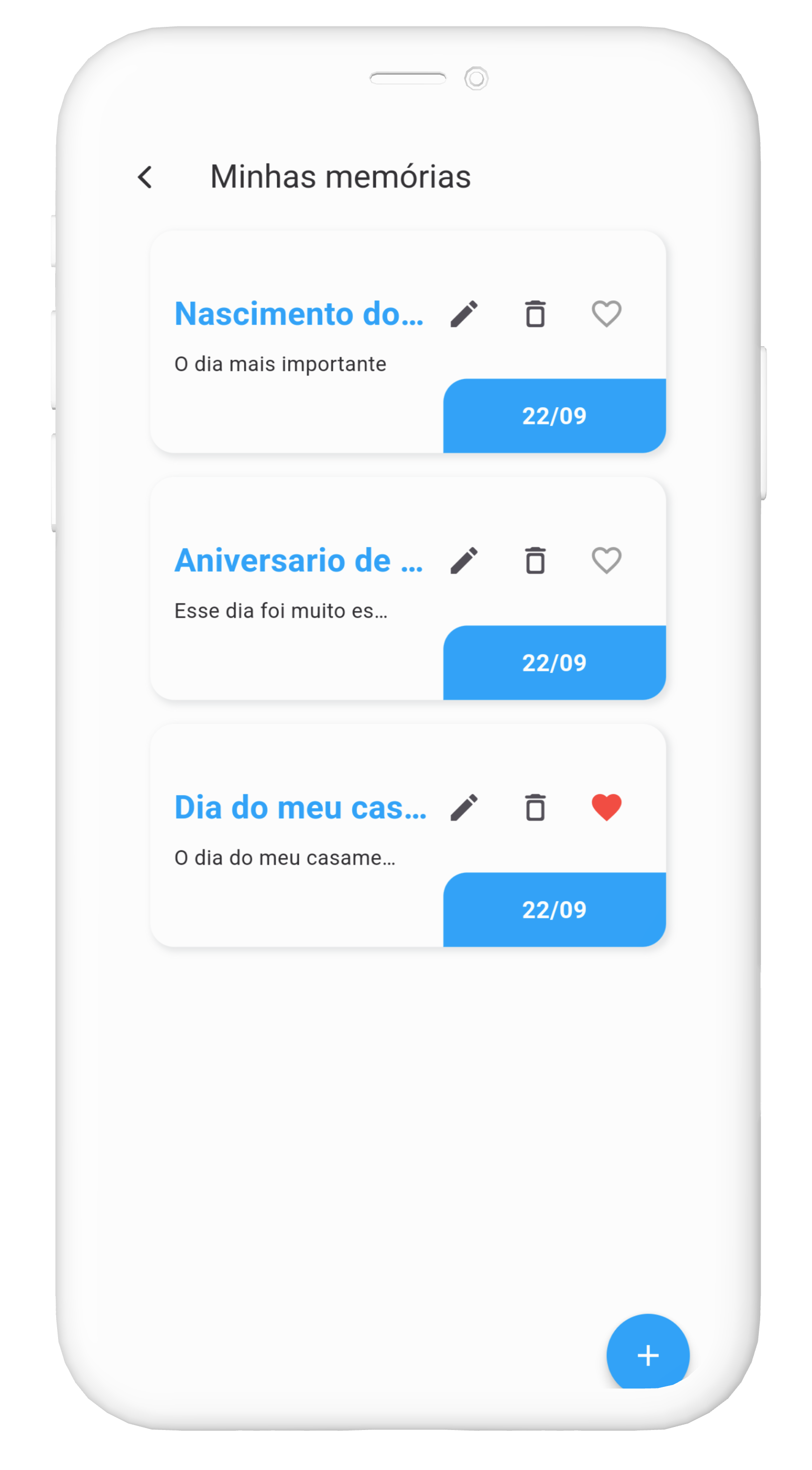 isualização do App no Celular